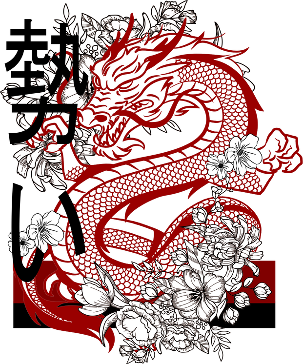 Dragon T-Shirt Design 